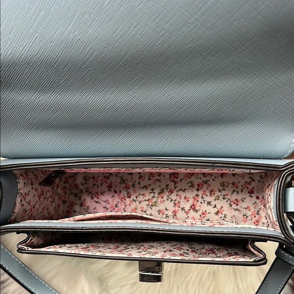 Harris Tweed Islander Blue Tartan Satchel Crossbody Bag NWOT- From Scotland - Picture 10 of 16